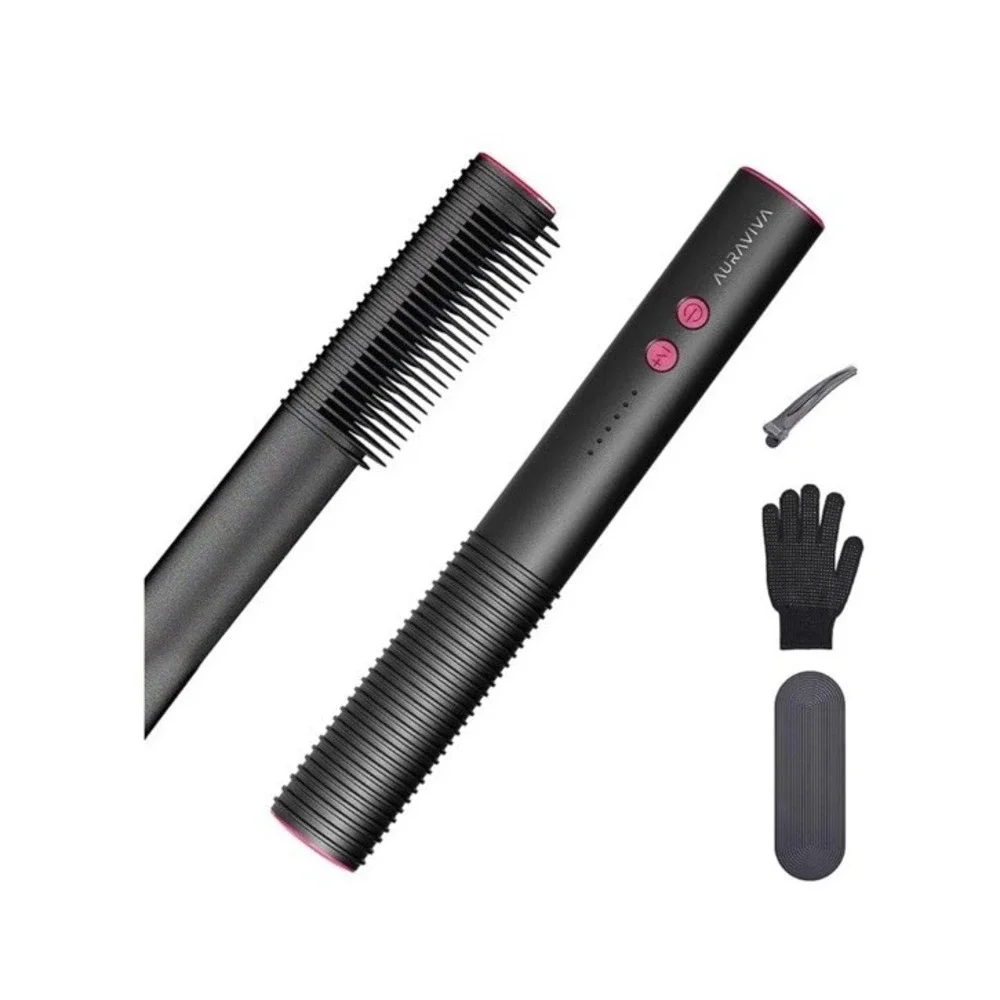 Auraviva Hair Straining Brush Wand‎ Women's New Open Box